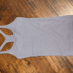 Ebb to the street Lululemon purple/Gray Ribbed Tank Top